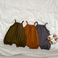 Load image into Gallery viewer, Baby Kid Boys Solid Color Rompers Wholesale 230803154
