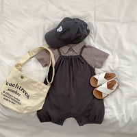 Load image into Gallery viewer, Baby Kid Boys Solid Color Rompers Wholesale 230803154
