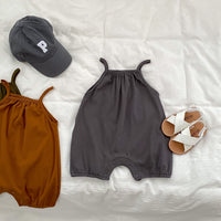 Load image into Gallery viewer, Baby Kid Boys Solid Color Rompers Wholesale 230803154
