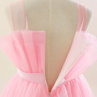 Load image into Gallery viewer, Kid Girls Solid Color Bow Dressy Princess Dresses Wholesale 230803189
