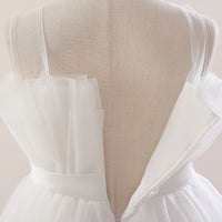 Load image into Gallery viewer, Kid Girls Solid Color Bow Dressy Princess Dresses Wholesale 230803189
