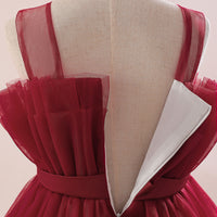 Load image into Gallery viewer, Kid Girls Solid Color Bow Dressy Princess Dresses Wholesale 230803189
