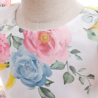 Load image into Gallery viewer, Kid Girls Flower Print Dressy Princess Dresses Wholesale 230803192
