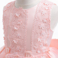 Load image into Gallery viewer, Kid Girls Solid Color Dressy Princess Dresses Wholesale 230803207

