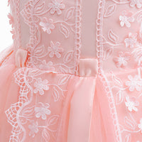 Load image into Gallery viewer, Kid Girls Solid Color Dressy Princess Dresses Wholesale 230803207
