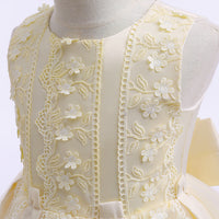 Load image into Gallery viewer, Kid Girls Solid Color Dressy Princess Dresses Wholesale 230803207

