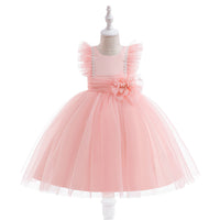 Load image into Gallery viewer, Kid Girls Solid Color Dressy Princess Dresses Wholesale 230803208
