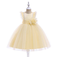 Load image into Gallery viewer, Kid Girls Solid Color Dressy Princess Dresses Wholesale 230803208
