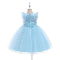 Load image into Gallery viewer, Kid Girls Solid Color Dressy Princess Dresses Wholesale 230803208
