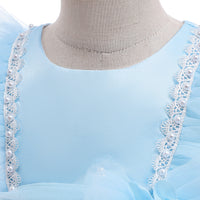 Load image into Gallery viewer, Kid Girls Solid Color Dressy Princess Dresses Wholesale 230803208
