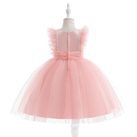 Load image into Gallery viewer, Kid Girls Solid Color Dressy Princess Dresses Wholesale 230803208
