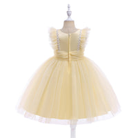 Load image into Gallery viewer, Kid Girls Solid Color Dressy Princess Dresses Wholesale 230803208
