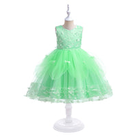 Load image into Gallery viewer, Kid Girls Solid Color Dressy Princess Dresses Wholesale 230803210
