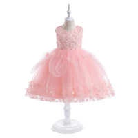 Load image into Gallery viewer, Kid Girls Solid Color Dressy Princess Dresses Wholesale 230803210
