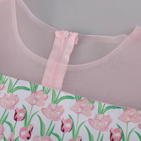 Load image into Gallery viewer, Kid Girls Flower Print Dressy Princess Dresses Wholesale 230803238
