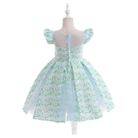 Load image into Gallery viewer, Kid Girls Flower Print Dressy Princess Dresses Wholesale 230803238
