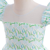 Load image into Gallery viewer, Kid Girls Flower Print Dressy Princess Dresses Wholesale 230803238
