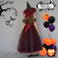 Load image into Gallery viewer, Kid Girls Solid Color Dressy Princess Dresses Wholesale 230803243
