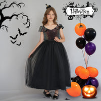 Load image into Gallery viewer, Kid Girls Solid Color Dressy Princess Dresses Wholesale 230803243
