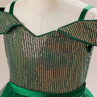 Load image into Gallery viewer, Kid Girls Solid Color Dressy Princess Dresses Wholesale 230803243
