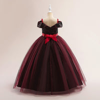 Load image into Gallery viewer, Kid Girls Solid Color Dressy Princess Dresses Wholesale 230803243
