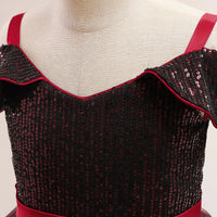 Load image into Gallery viewer, Kid Girls Solid Color Dressy Princess Dresses Wholesale 230803243
