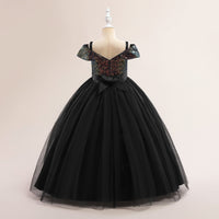 Load image into Gallery viewer, Kid Girls Solid Color Dressy Princess Dresses Wholesale 230803243
