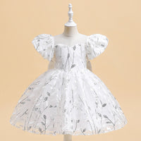 Load image into Gallery viewer, Kid Girls Solid Color Dressy Princess Dresses Wholesale 230803245
