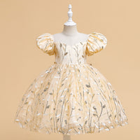 Load image into Gallery viewer, Kid Girls Solid Color Dressy Princess Dresses Wholesale 230803245
