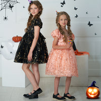 Load image into Gallery viewer, Kid Girls Solid Color Dressy Princess Dresses Wholesale 230803245

