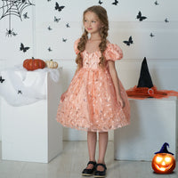 Load image into Gallery viewer, Kid Girls Solid Color Dressy Princess Dresses Wholesale 230803245
