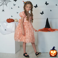Load image into Gallery viewer, Kid Girls Solid Color Dressy Princess Dresses Wholesale 230803245
