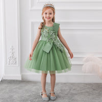 Load image into Gallery viewer, Kid Big Kid Girls Solid Color Dressy Princess Dresses Wholesale 23080329
