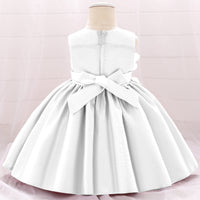 Load image into Gallery viewer, Baby Girls Solid Color Flower Dressy Princess Dresses Wholesale 23080334
