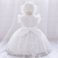 Load image into Gallery viewer, Baby Girls Solid Color Dresses Wholesale 23080350
