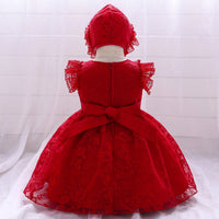 Load image into Gallery viewer, Baby Girls Solid Color Dresses Wholesale 23080350
