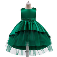 Load image into Gallery viewer, Kid Girls Solid Color Dressy Princess Dresses Wholesale 23080358

