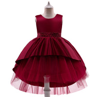 Load image into Gallery viewer, Kid Girls Solid Color Dressy Princess Dresses Wholesale 23080358
