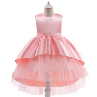 Load image into Gallery viewer, Kid Girls Solid Color Dressy Princess Dresses Wholesale 23080358
