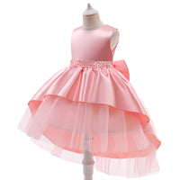 Load image into Gallery viewer, Kid Girls Solid Color Dressy Princess Dresses Wholesale 23080358
