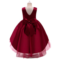 Load image into Gallery viewer, Kid Girls Solid Color Dressy Princess Dresses Wholesale 23080358

