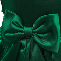 Load image into Gallery viewer, Kid Girls Solid Color Bow Dressy Princess Dresses Wholesale 23080359
