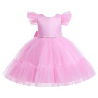 Load image into Gallery viewer, Kid Big Kid Girls Solid Color Dressy Princess Dresses Wholesale 23080386
