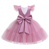 Load image into Gallery viewer, Kid Big Kid Girls Solid Color Dressy Princess Dresses Wholesale 23080386
