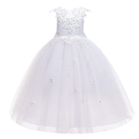 Load image into Gallery viewer, Kid Girls Solid Color Dressy Princess Dresses Wholesale 23080390
