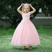 Load image into Gallery viewer, Kid Girls Solid Color Dressy Princess Dresses Wholesale 23080390
