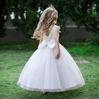 Load image into Gallery viewer, Kid Girls Solid Color Dressy Princess Dresses Wholesale 23080390
