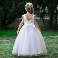 Load image into Gallery viewer, Kid Girls Solid Color Dressy Princess Dresses Wholesale 23080390
