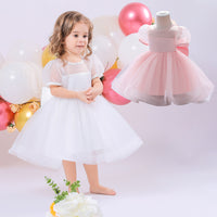 Load image into Gallery viewer, Baby Kid Girls Solid Color Dressy Princess Dresses Wholesale 23080391
