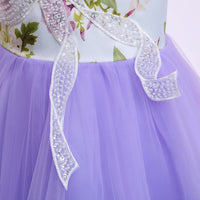 Load image into Gallery viewer, Kid Girls Flower Print Dressy Princess Dresses Wholesale 23080399
